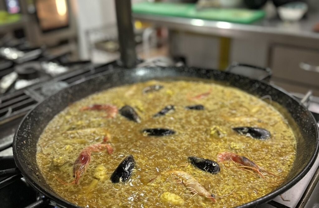 Neptuno, Arroceria cerca de Vinaròs. Arroz de mariscos.